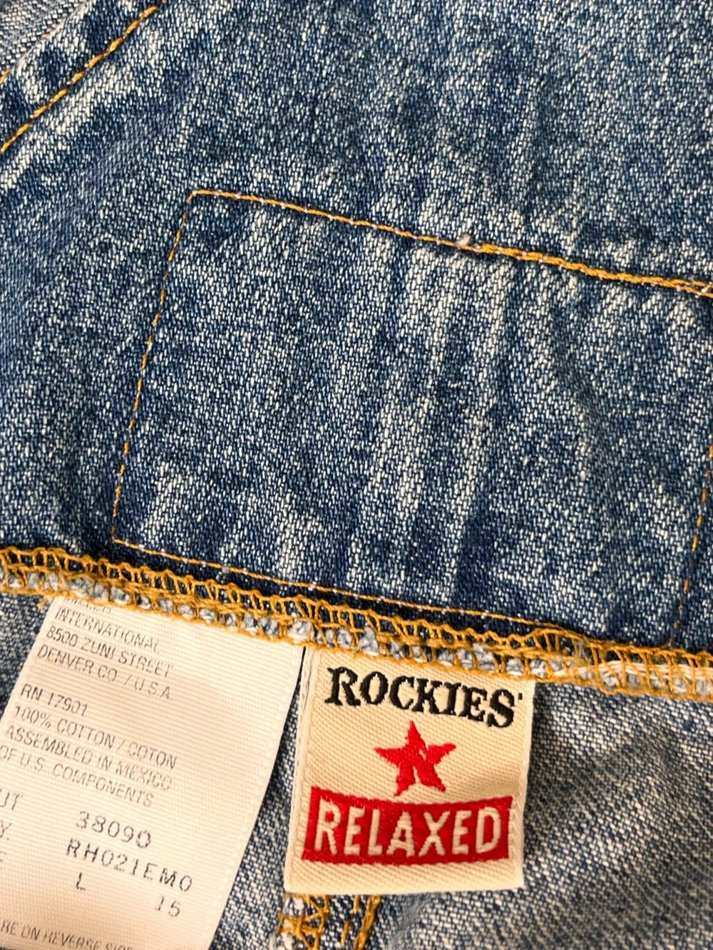 Rockies overalls